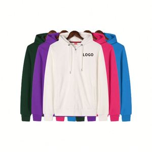 Zip Hoodie Casual <b>Long</b> Sleeve Hooded Jacket Pockets Soft Breathable Fabric Heavyweight Winter <b>for</b> <b>Men</b> Women - Product Image 4