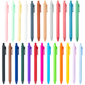 Bolígrafos de gel bonitos de color <span class=keywords><strong>Makron</strong></span>-bolígrafos de regalo promocionales con logotipo personalizado para marca Kawaii - Product Image 1