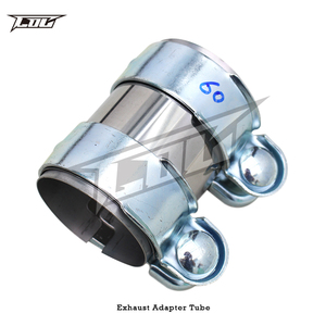 Collier de serrage en acier inoxydable d'usine <span class=keywords><strong>pour</strong></span> tous les modèles de voitures, adaptateur universel <span class=keywords><strong>pour</strong></span> tuyau d'<span class=keywords><strong>échappement</strong></span> Boska avec 76/70/66/63/<span class=keywords><strong>60</strong></span> <span class=keywords><strong>mm</strong></span> - Product Image 4