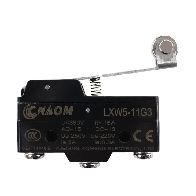 15A Screw Terminals and Roller for Automation Control Micro Switch Zippy Limit Switch