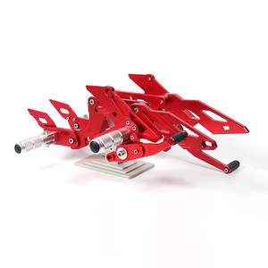 อุปกรณ์เสริมรถจักรยานยนต์ Raider 150 Engine V4 ชุดพักเท้าหลังแบบปรับได้ CNC - Product Image 5