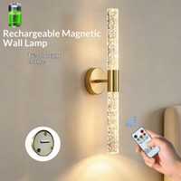 Lampe murale LED sans fil à bulles avec adhésif 3M et aimant, design moderne et créatif pour couloir et intérieur