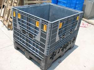 Boîte de palette en <span class=keywords><strong>plastique</strong></span> industriel grands lots conteneurs de stockage - Product Image 2