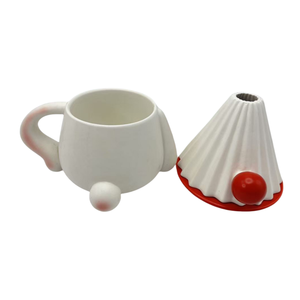 Factory New Stock 3D Sculpted Ceramic Coffee Mug Coffee Ceramic <b>Cup</b> <b>Set</b> for Afternoon <b>Tea</b> Gift - Product Image 3
