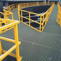 Grille en acier galvanisé à chaud XG, maille soudée avec services de découpe et de pliage pour passerelles et plateformes industrielles