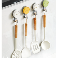 Support mural à ventouse robuste sans perçage pour serviettes, idéal pour cuisine, salle de bain et toilettes, sans trace et amovible