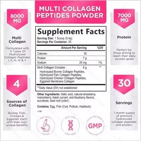 Suplemen Perawatan Kulit Kecantikan Wanita Bubuk Kolagen Laut Terhidrolisis Multi Kolagen Label Pribadi Suplemen Kesehatan