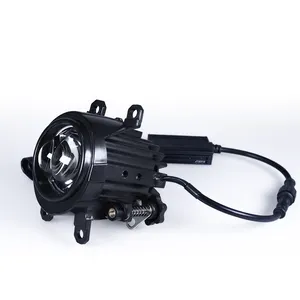2.0 inç Led Bi projektör Lens araba sis işık Bi Led lazer sis işık 2 inç sis lambası projektör yüksek düşük işın 6000k 120w