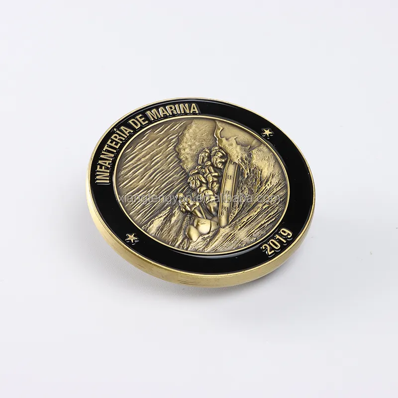 Metall münzen machen Maschine Einsetzen runder Knopf Münze de Metall gießen meuble
