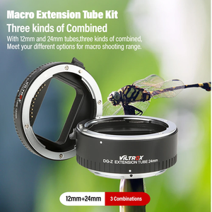 Viltrox-adaptador de lente de Tubo de EXTENSION Para Camara NIK ON Z enfoque automatico Macro AF montaje Z Z6 II Z7 Z5 <span class=keywords><strong>Z9</strong></span> - Product Image 2