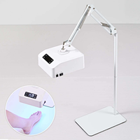 Lampe verticale sans fil rechargeable à LED UV pour le séchage des pieds, hauteur réglable, pied, pédicure, gel durcissant, vernis à ongles