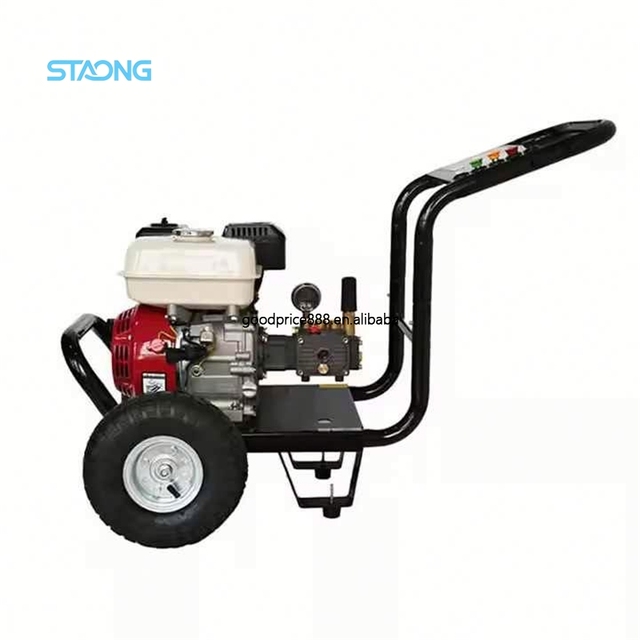 Factory-Made High Pressure 4200psi Triplex Pump Car Washer 420cc 4 Stroke Air-Cooled Gasoline Cleaner New Condition