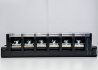 SCED Factory Direct 6 pôles 18.00mm PC UL94 V-0 Rail bornier utilisé dans les économies d'énergie/contrôle industriel/alimentation