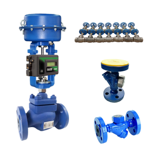 Vannes à boisseau sphérique, Positionneur pneumatique FI-SHER DVC2000, Actionneur Spirax Sarco PN9233E PN9123E PN9126E, Piège à vapeur à gaz OEM HV3 TD32F - Product Image 1