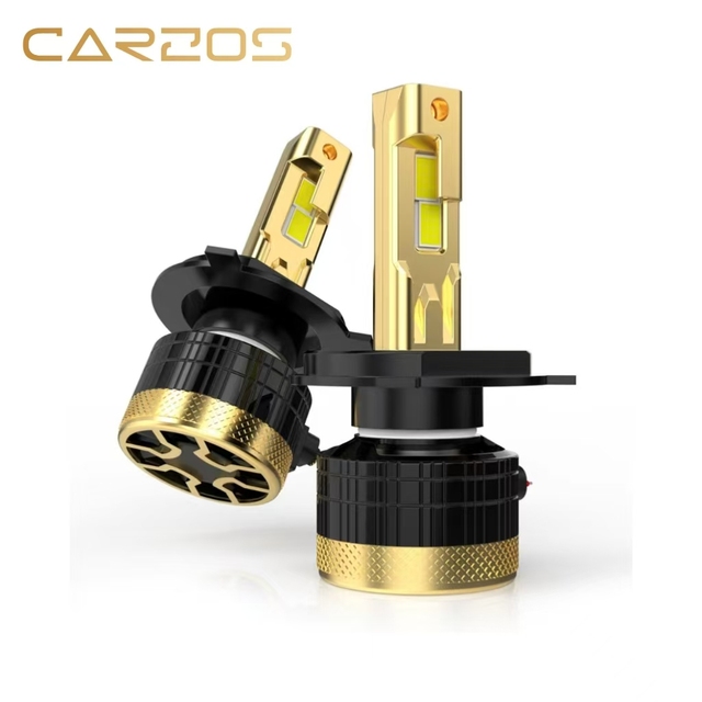 Automobile Modification LED High Power Integrated High and Low Beam Dual Brightness H4 Front Headlights V2