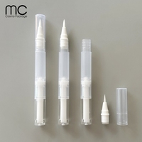 T202 + K03 plastique liquide Blush croissance des cils sérum ongles cuticule huile torsion stylo conteneur cosmétiques emballage cosmétique bâton