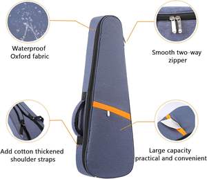 Estuche para Guitarra Acústica con Acolchado Grueso, Impermeable, con Doble Correa de Hombro Ajustable, Bolsa para Conciertos, Muestra Gratuita - Product Image 6