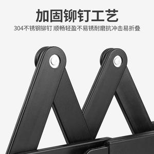 K 510 – cadenas pliant en alliage à 8 sections, combinaison à 4 chiffres, antivol pliable pour vélo électrique - Product Image 2