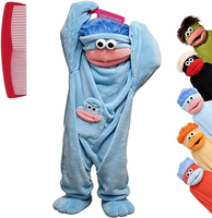 Großhandel Winner Übergröße Lustige Erwachsenen-Pyjamas Cartoon-Tier Fleece-Schlafanzug Nachtwäsche Loungewear für Unisex-Kleidung