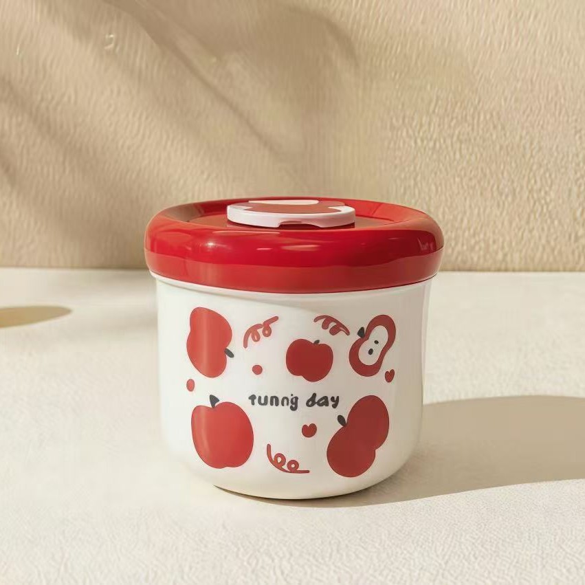 Funda Divertida para Lonchera de Manzana [Paquete Individual]