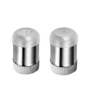 Tarro de especias de acero inoxidable con tapa perforada, contenedor portátil de condimentos sólidos para acampar y uso al aire libre - Product Image 3