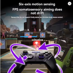 Manette de jeu sans fil LEADJOY <span class=keywords><strong>XENO</strong></span> Plus avec joystick TMR pour Nintendo Switch <span class=keywords><strong>2</strong></span> NS2 IOS Android PC - Product Image 3