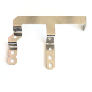 Pièce en tôle de bonne qualité, travail d'estampage OEM, acier de précision personnalisé, aluminium, plaqué or noir, plaque de cadre en métal estampé - Product Image 5