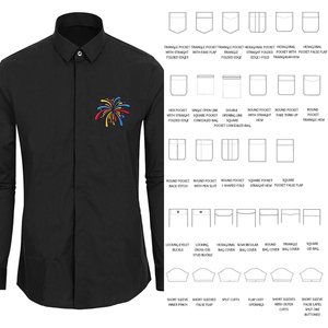 <span class=keywords><strong>Traje</strong></span> <span class=keywords><strong>Italiano</strong></span> Personalizado OEM para Hombre, Venta al por Mayor, para Negocios, Fiestas, Bodas, Casual, Comercio Exterior, de Alta Gama, Bordado, 100% Algodón Teñido en Hilo - Product Image 4