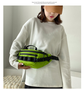 Sac à dos de pêche en polyester imperméable avec porte-canne à pêche, capacité 5L, fermeture éclair robuste et poignée supérieure solide pour usage extérieur - Product Image 2