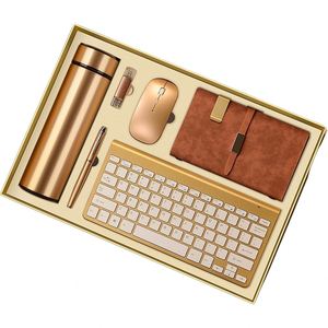 Cadeaux IStapromo personnalisés haut de gamme pour événements, tasse isotherme haut de gamme, clavier, souris, haut-parleur USB, stylo, logo personnalisable - Product Image 1