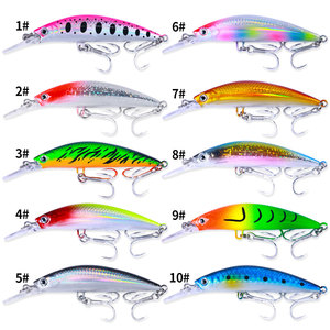 9CM 15G Sinking <span class=keywords><strong>Minnow</strong></span> Fishing Lure Sea Bass esche attrezzatura da pesca Heavy Long Casting <span class=keywords><strong>Minnow</strong></span> <span class=keywords><strong>per</strong></span> acqua salata - Product Image 6