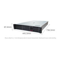 Server Rak-mount Dual-socket Xeon 5205 1.73GHz NVMe Kelas Enterprise DL380/DL388 G10/G11 untuk Virtualisasi dan Workload AI di Tiongkok