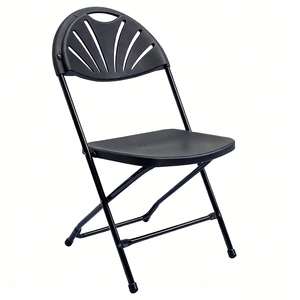 Modern Design White Plastic Folding <b>Chairs</b> Bulk Wholesale for <b>Garden</b> Events Parties Weddings-Portable <b>Stackable</b> - Product Image 1