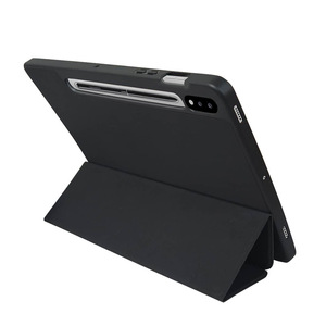 Hot trifold lật bìa cho <span class=keywords><strong>Samsung</strong></span> Galaxy Tab <span class=keywords><strong>S7</strong></span> 2020 t870 t875 TPU mềm Trường hợp với bút rãnh - Product Image 2