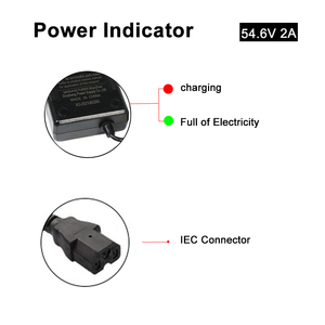 Nouvelle Image 54.6V 2A <span class=keywords><strong>Chargeur</strong></span> GX Plug CE Zero 8 9 48V Modèle Scooter <span class=keywords><strong>Chargeur</strong></span> Pour <span class=keywords><strong>Kugoo</strong></span> G Booster <span class=keywords><strong>M4</strong></span> Pro C1 X1 VSETT8 8 + 9 + <span class=keywords><strong>Chargeur</strong></span> - Product Image 3