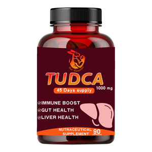 Capsules de TUDCA à marque privée OEM avec 1000 mg de supplément de TUDCA pour une santé hépatique et une meilleure immunité - Product Image 1