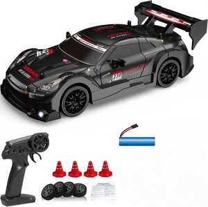 1 24 遥控通用漂移遥控金属迷你车玩具，适合所有年龄段儿童，半比例控制，节日礼物，适合男孩 - Product Image 5