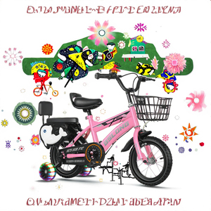 <span class=keywords><strong>VTT</strong></span> de <span class=keywords><strong>16</strong></span> <span class=keywords><strong>pouces</strong></span> pour étudiants, vélo pour enfants, frein à disque, fourche en acier aluminium, roues d'apprentissage pour les garçons et les filles de 3 à 12 ans - Product Image 3