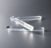 Plaque, tige ou barre de scintillateur en plastique sur mesure pour la détection des radiations bêta, gamma, neutroniques, la physique nucléaire et les détecteurs à sortie lumineuse