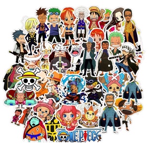 50 Pezzi Adesivi Decorativi Anime di Luffy e Soron dei Pirati di <span class=keywords><strong>One</strong></span> <span class=keywords><strong>Piece</strong></span> per Tavoli, <span class=keywords><strong>Libri</strong></span> e Telefoni dei Bambini - Product Image 6