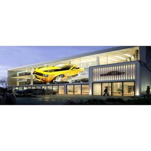 Schermo LED Trasparente Adesivo CNS-P20mm per Segnaletica Digitale e Display, Mini Jumbotron LED per Semi-porte - Product Image 2