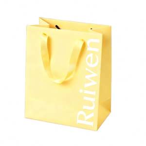 Sacs en papier cadeau de luxe colorés personnalisés, parfaits pour l'emballage festif et commercial, améliorant l'image de marque avec un look vibrant - Product Image 6