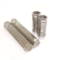 Tube fumoir coréen en acier inoxydable 304 de 12 pouces, filtre à fumée pour barbecue extérieur, résistant à la chaleur - Vente chaude