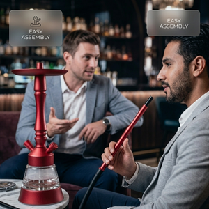 Set de Hookah Portátil de Aleación de Aluminio, <span class=keywords><strong>Kit</strong></span> de Shisha Árabe para Club Nocturno, Venta al Por Mayor, Fabricante con Logotipo Personalizado - Product Image 3
