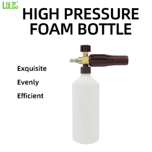 Bọt pháo Súng công cụ làm sạch áp lực cao máy giặt Máy phát điện với 1/4 kết nối nhanh 1 lít bọt chai - Product Image 2