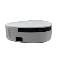 Proyector Inteligente Android 250 Ansi Lumen para Cine en Casa, Wifi, Sonido Estéreo HiFi, Video, Enfoque Automático, Mini Proyector Portátil para Teléfono Móvil