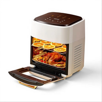 Four électrique multifonction transfrontalier avec écran tactile, sans huile et chauffage à 360°, pour frites et plus encore