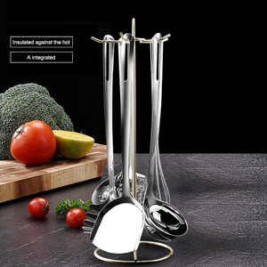 Mới 6 Miếng Thép Không Gỉ Nấu Ăn Đồ Dùng Nhà Bếp Công Cụ Bộ Hoàn Chỉnh - Product Image 5