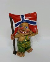 Groothandel Noordse Noorwegen Zweden Finland IJsland Souvenir Harsen Figuur Viking Troll Beeld Scandinavische Cadeauwinkel Aanbod Op Maat