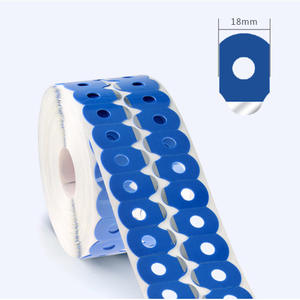 Tira de lente A23DH, adhesivo de doble cara azul de 18x25 para procesamiento de lentes de gafas, compatible con máquinas rectificadoras nacionales - Product Image 4